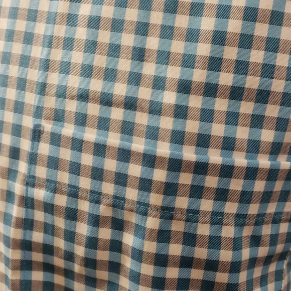 Kenneth cole reaction no iron blue checked shirt - Picture 2 of 6